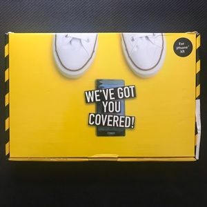 IPhone XR Case w/ Tempered Glass Screen Protector